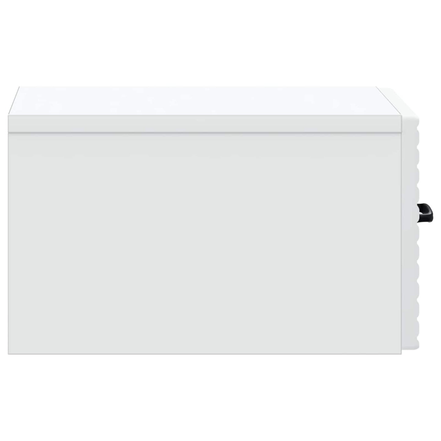 Wall-Mounted Bedside Cabinet 2 pcs White 34.5 x 33 x 20 cm