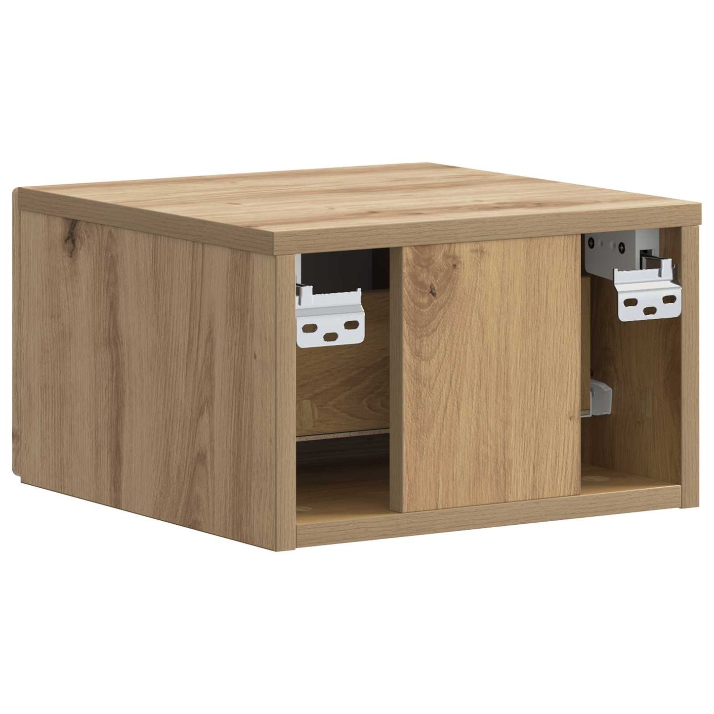 Wall-Mounted Bedside Cabinet Artisan Oak 34.5 x 33 x 20 cm