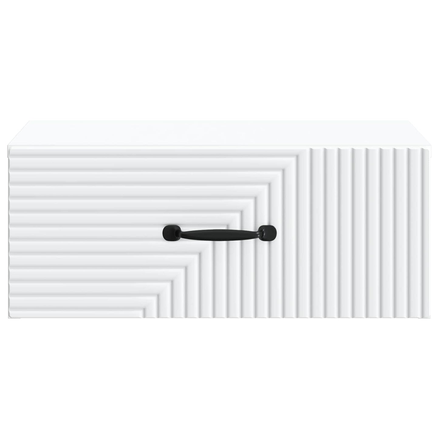 Wall-Mounted Bedside Cabinet 2 pcs White 49 x 34.5 x 20 cm