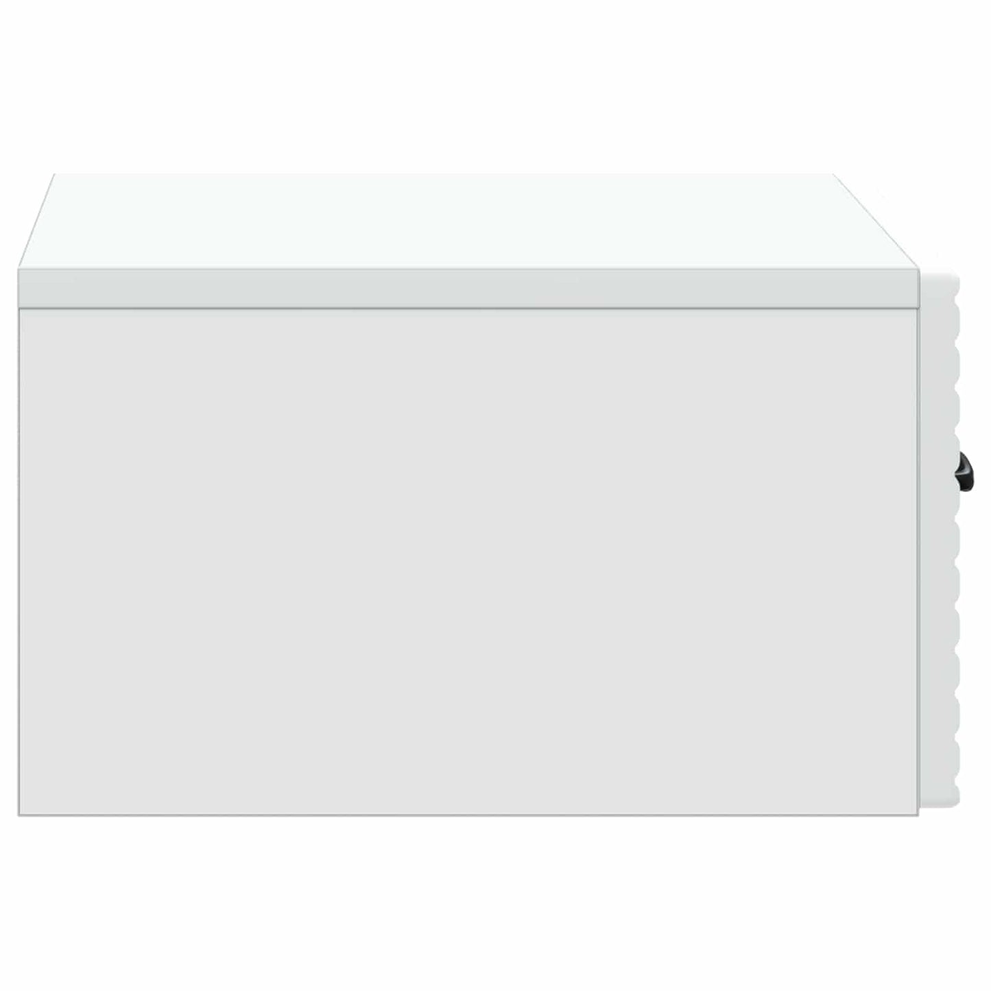 Wall-Mounted Bedside Cabinet 2 pcs White 49 x 34.5 x 20 cm