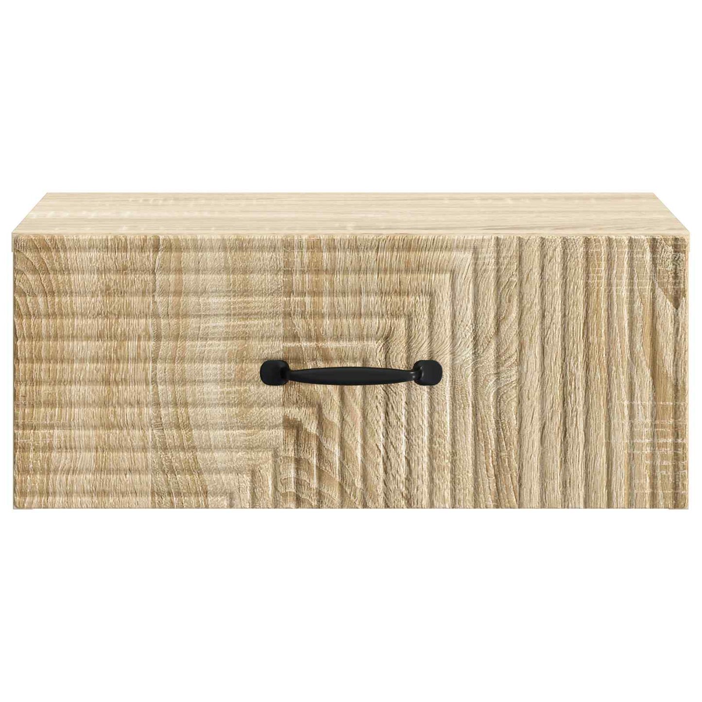 Wall-Mounted Bedside Cabinet 2 pcs Sonoma Oak 49 x 34.5 x 20 cm