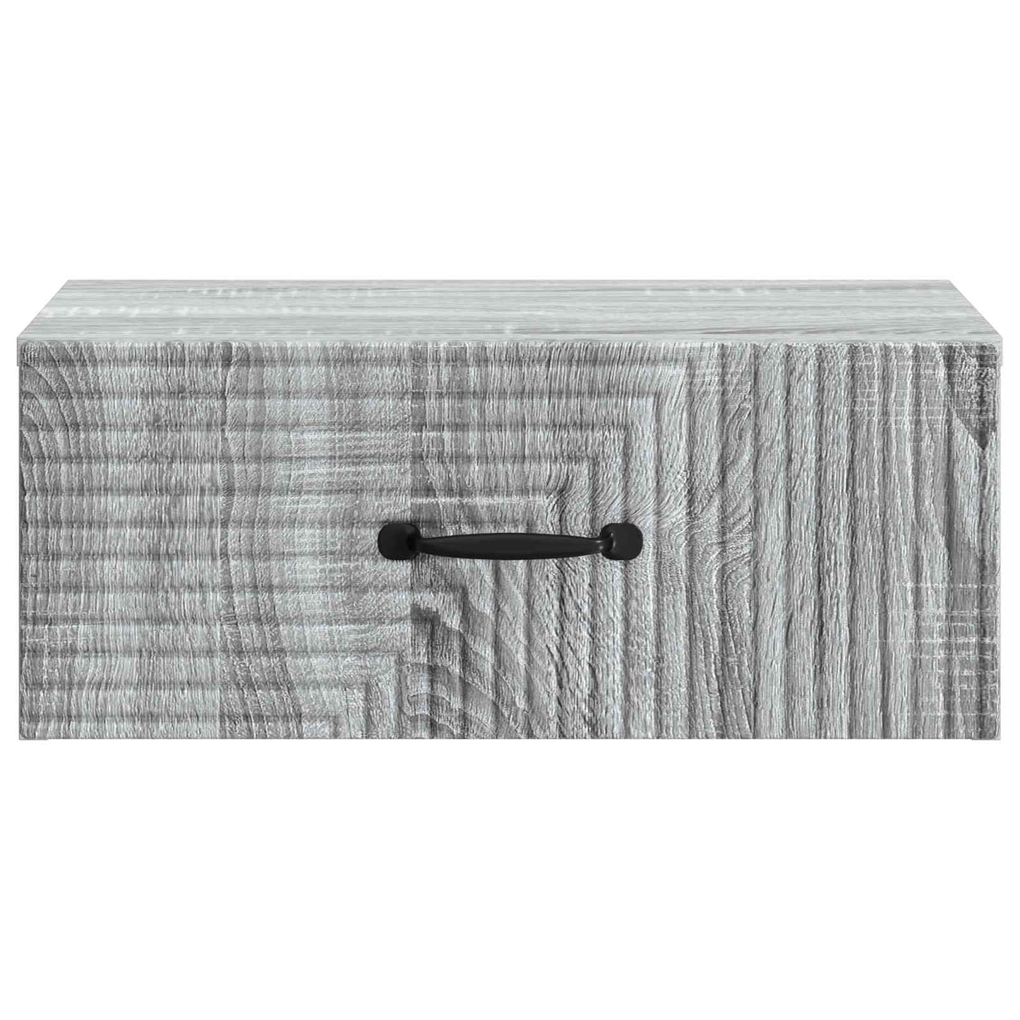 Wall-Mounted Bedside Cabinet 2 pcs Grey Sonoma