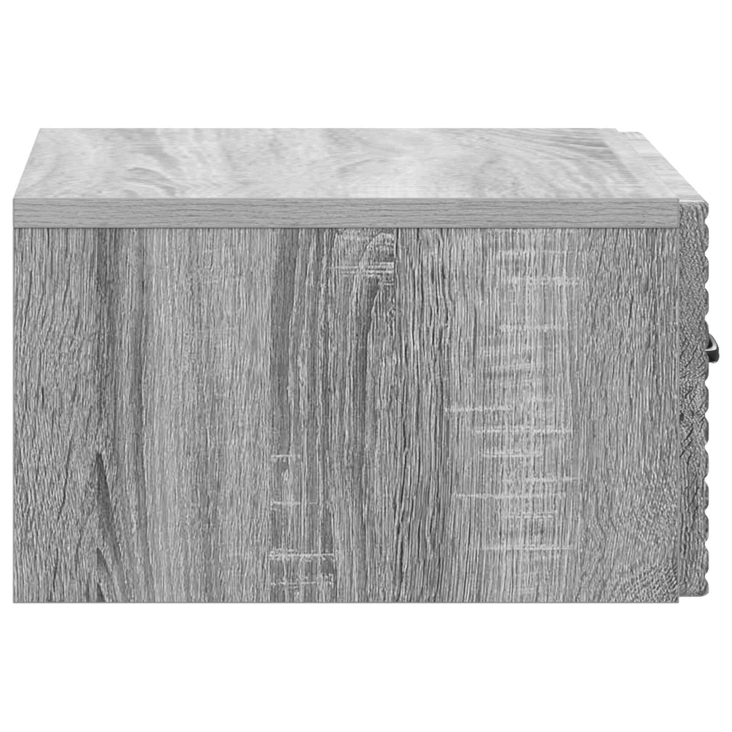 Wall-Mounted Bedside Cabinet 2 pcs Grey Sonoma