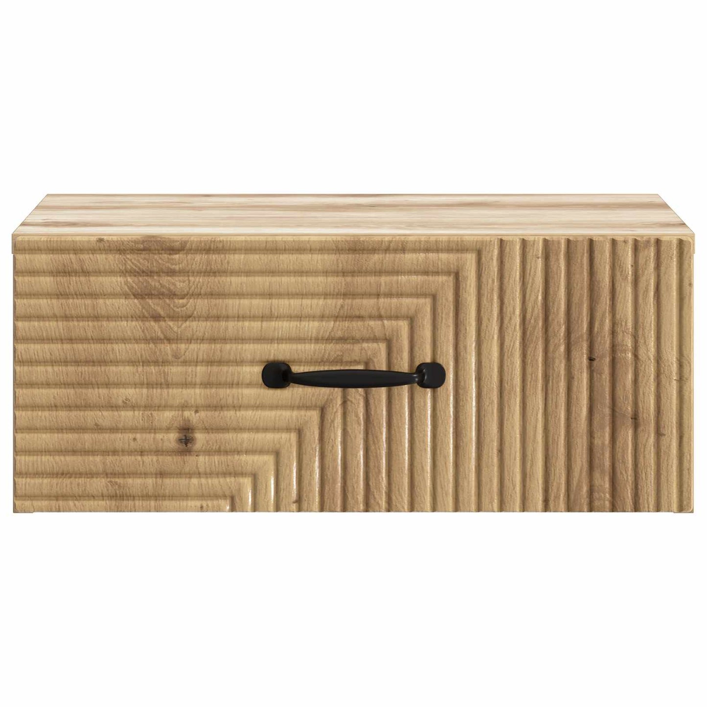 Wall-Mounted Bedside Cabinet Artisan Oak 49 x 34.5 x 20 cm