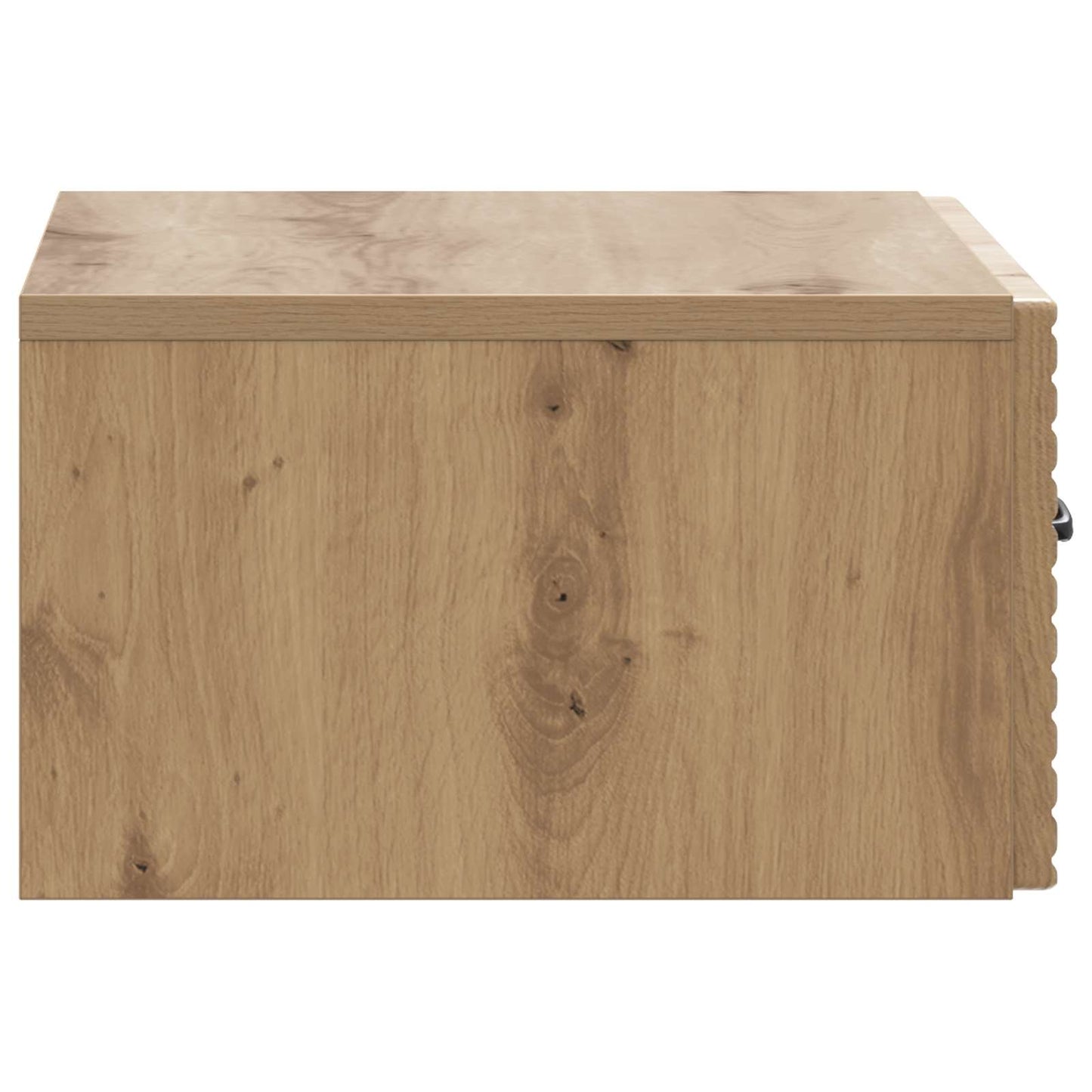 Wall-Mounted Bedside Cabinet Artisan Oak 49 x 34.5 x 20 cm