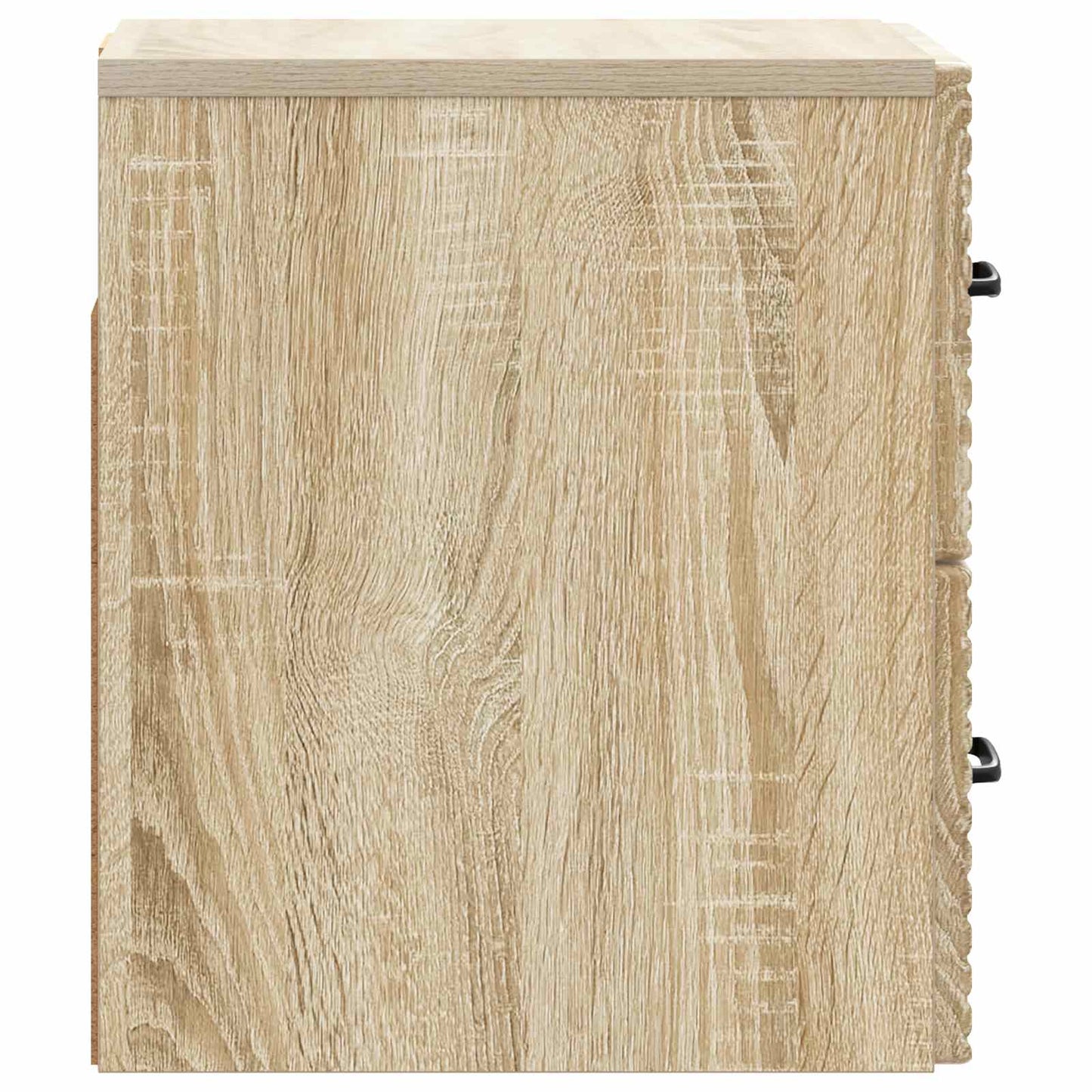 Wall-Mounted Bedside Cabinet Sonoma Oak 34.5 x 33 x 40 cm