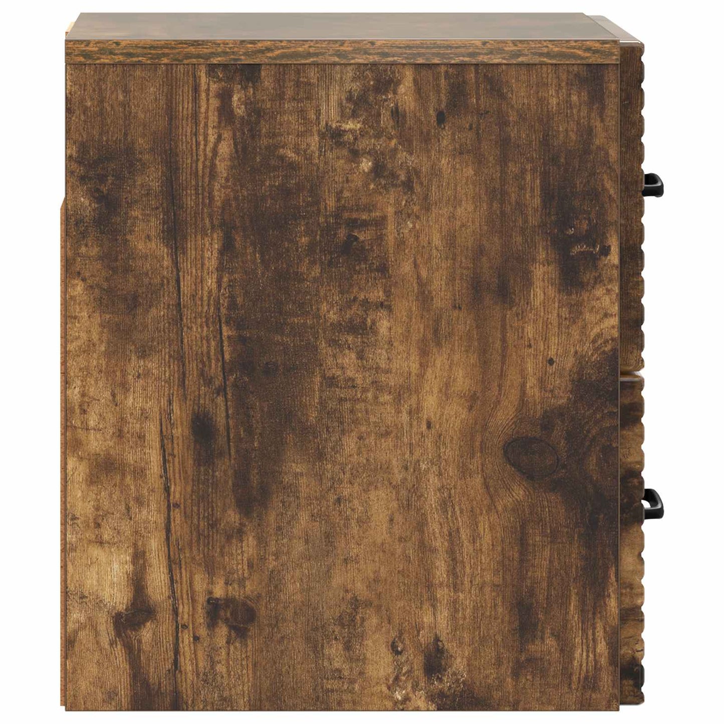 Wall-Mounted Bedside Cabinet 2 pcs Smoked Oak 34.5 x 33 x 40 cm