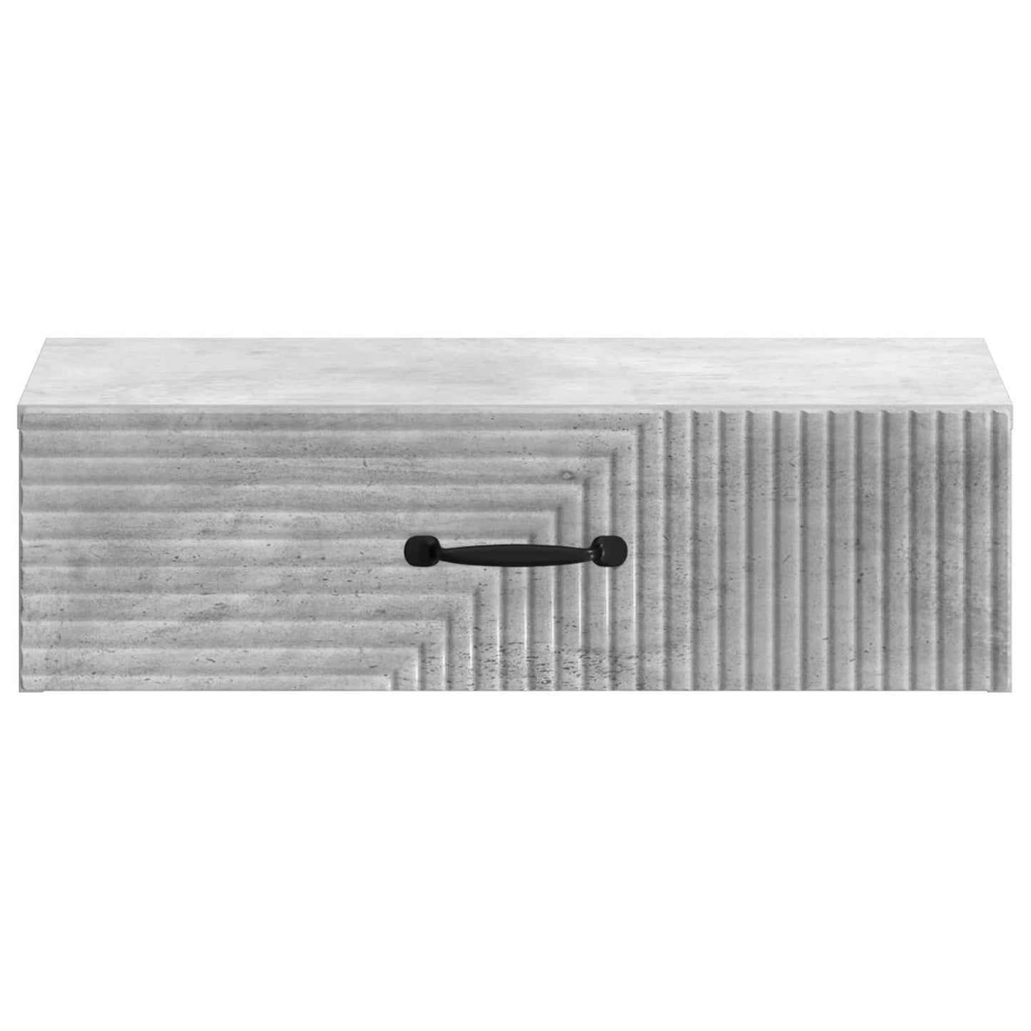 Wall-Mounted Side Table Concrete Grey 59 x 34.5 x 17 cm