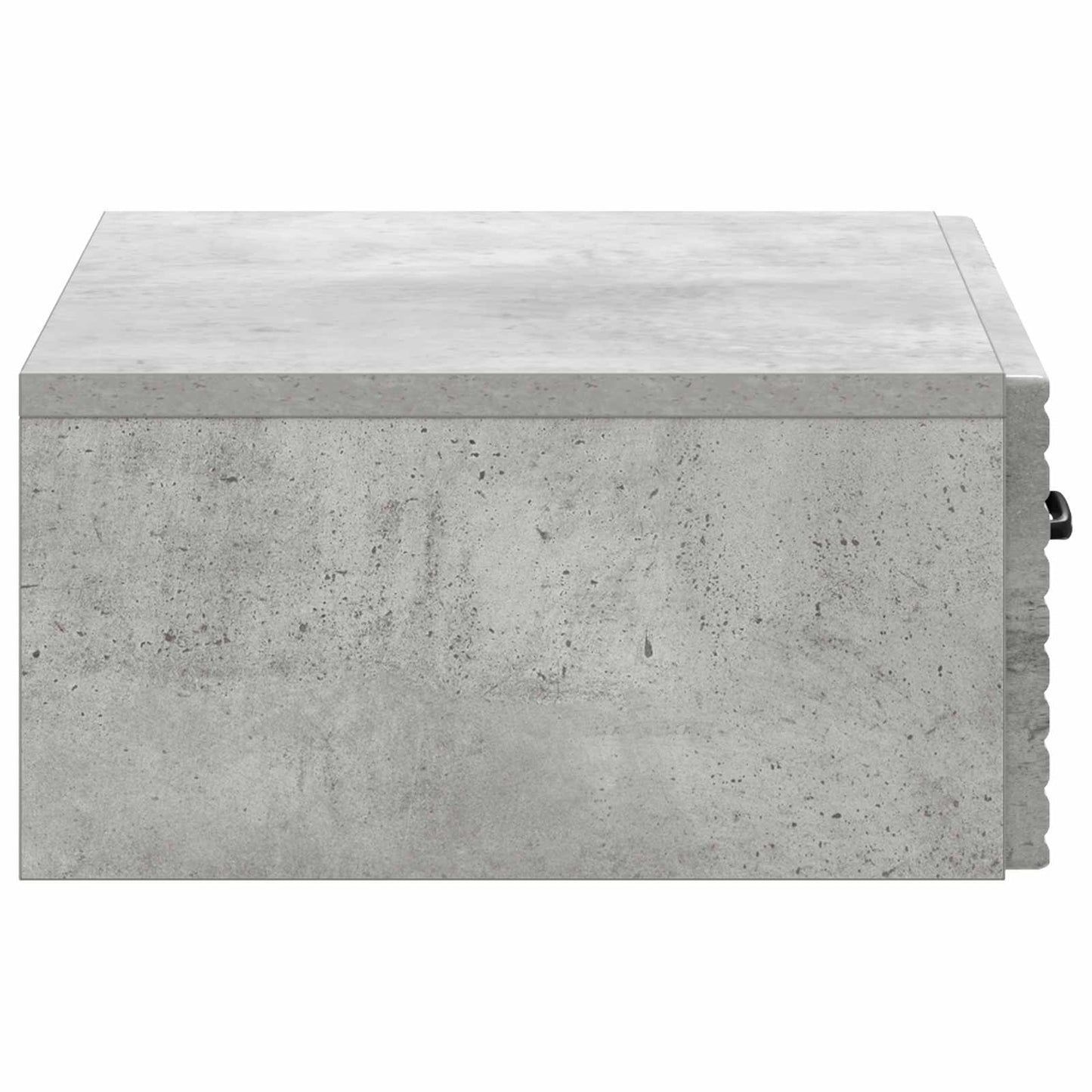 Wall-Mounted Side Table Concrete Grey 59 x 34.5 x 17 cm