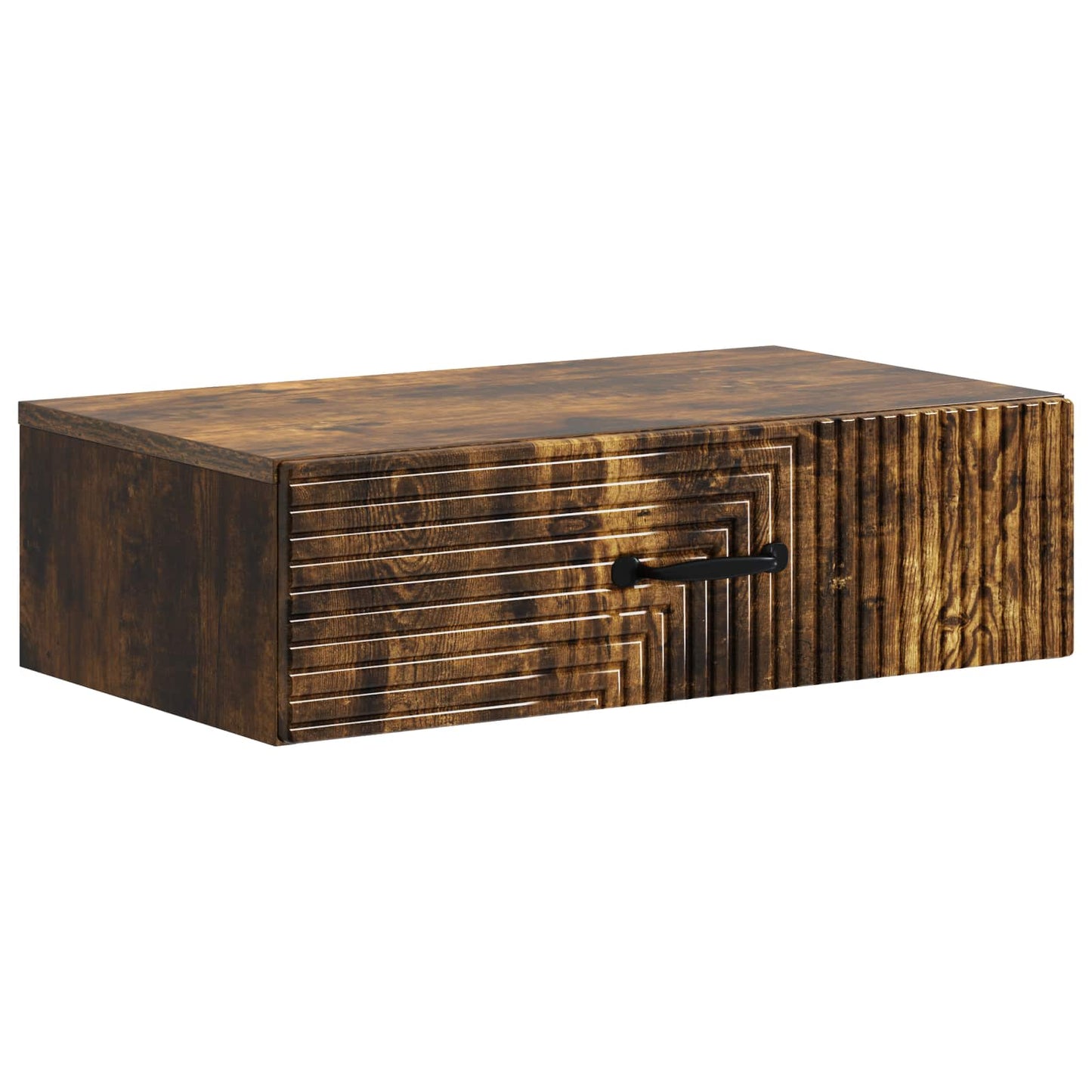 Wall-Mounted Side Table 59 x 34.5 x 17 cm Engineered Wood