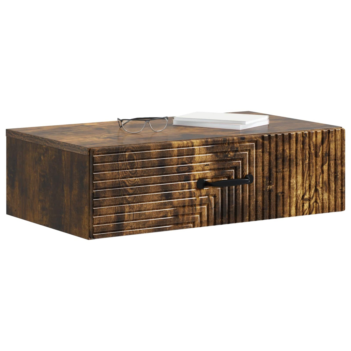 Wall-Mounted Side Table 59 x 34.5 x 17 cm Engineered Wood