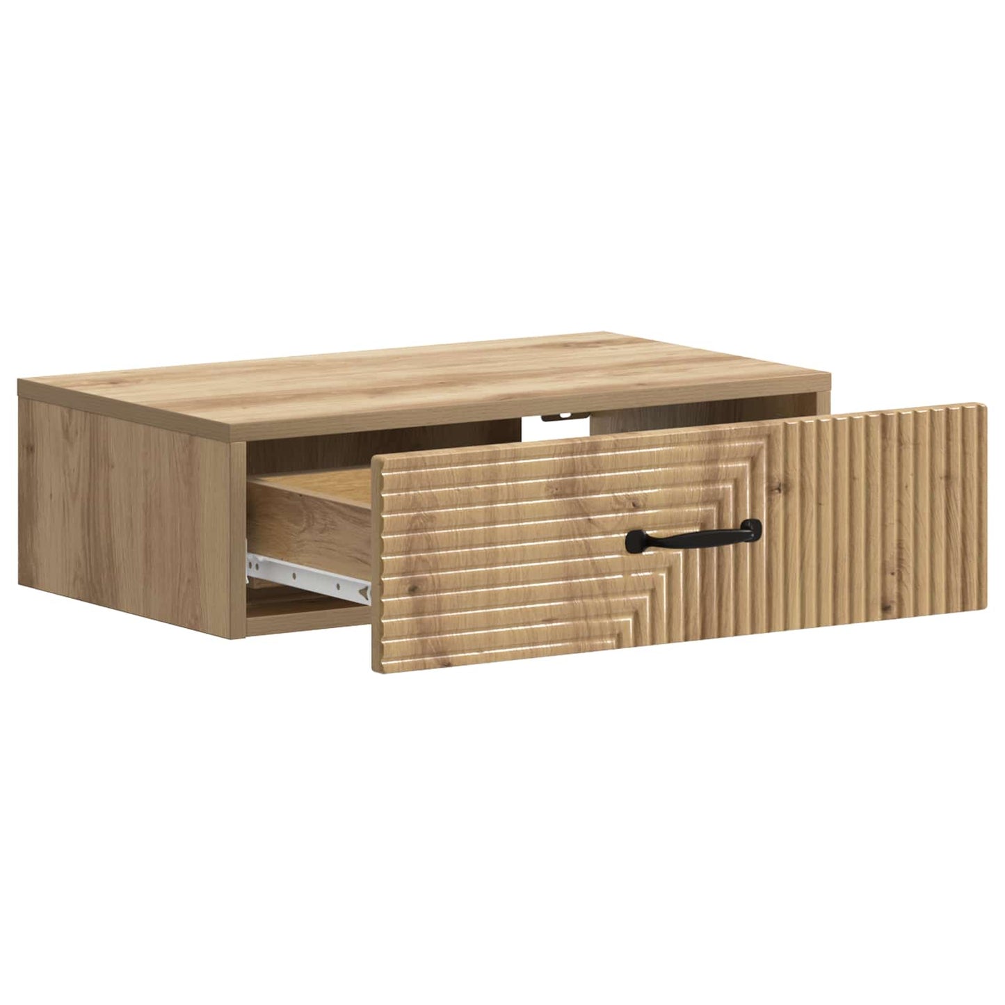 Wall-Mounted Side Table Artisan Oak 59 x 34.5 x 17 cm