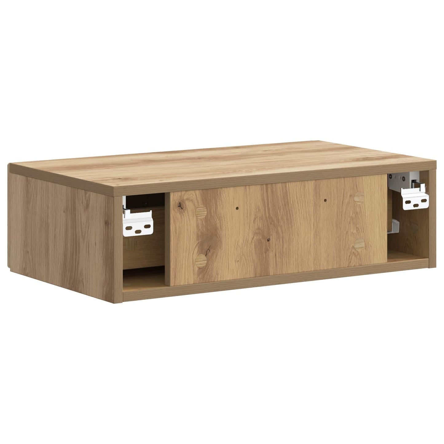 Wall-Mounted Side Table 59 x 34.5 x 17 cm Engineered Wood