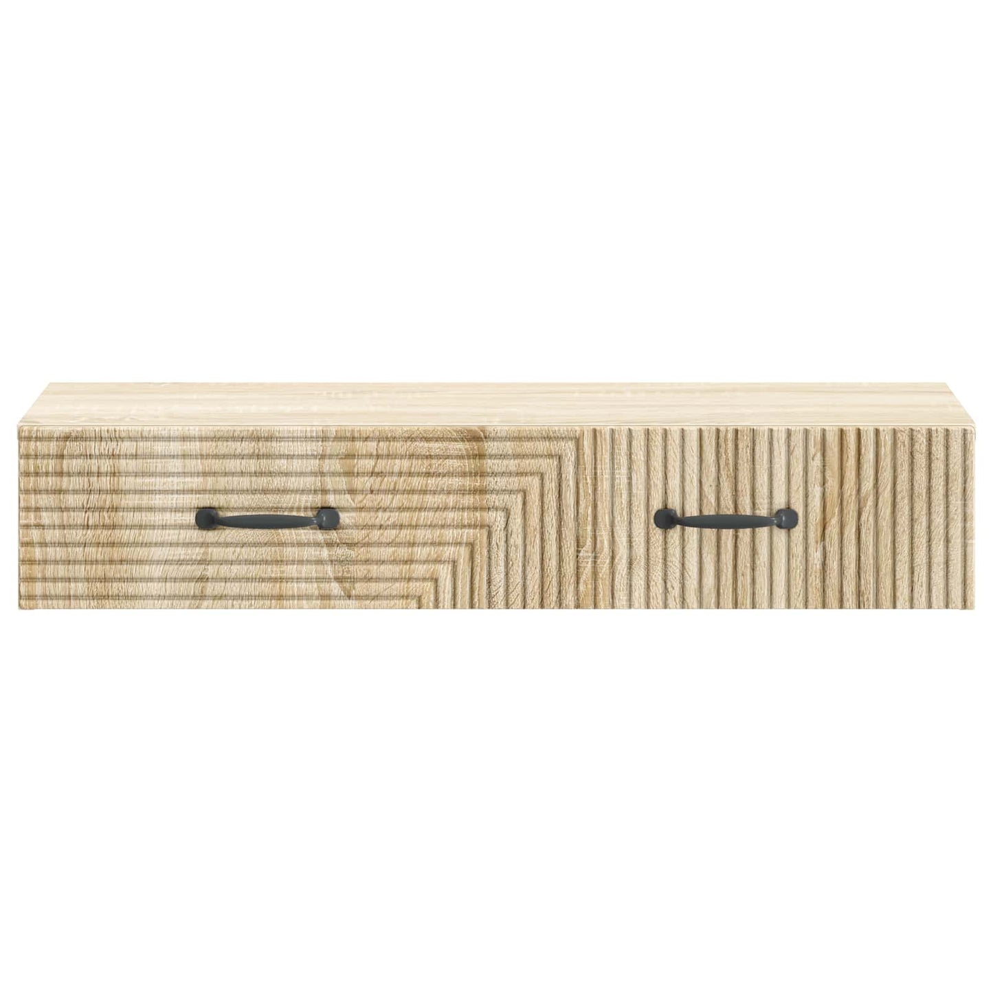 Wall-Mounted Side Table Sonoma Oak 87.5 x 34.5 x 17 cm