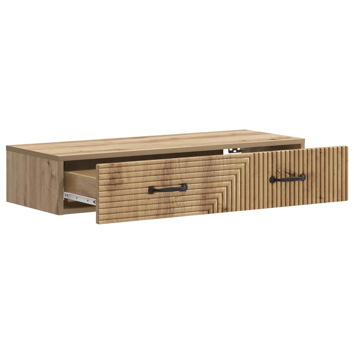 Wall-Mounted Side Table 87.5 x 34.5 x 17 cm Engineered Wood
