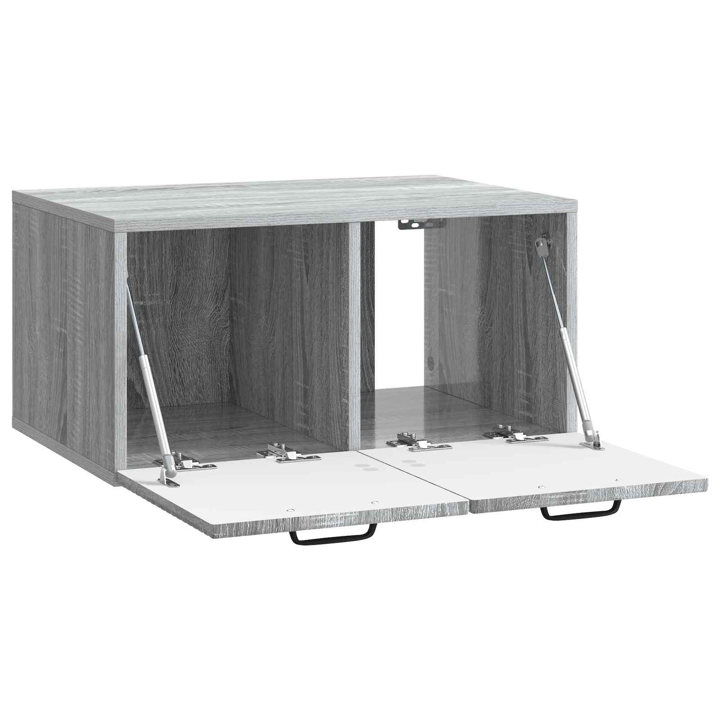 Wall-Mounted TV Cabinet Grey Sonoma 59.5 x 41 x 30 cm