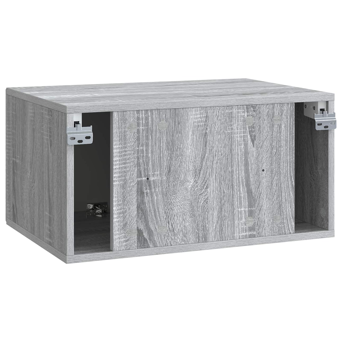 Wall-Mounted TV Cabinet Grey Sonoma 59.5 x 41 x 30 cm