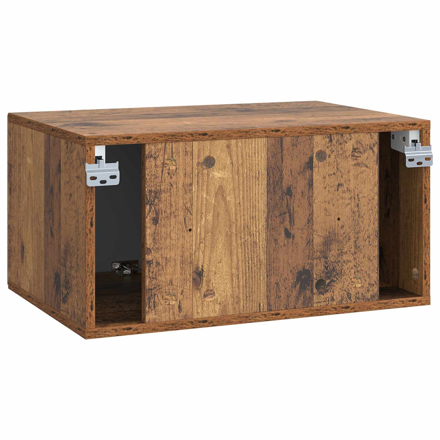 Wall-Mounted TV Cabinet Wall-mounted Old Wood 59.5 x 41 x 30 cm