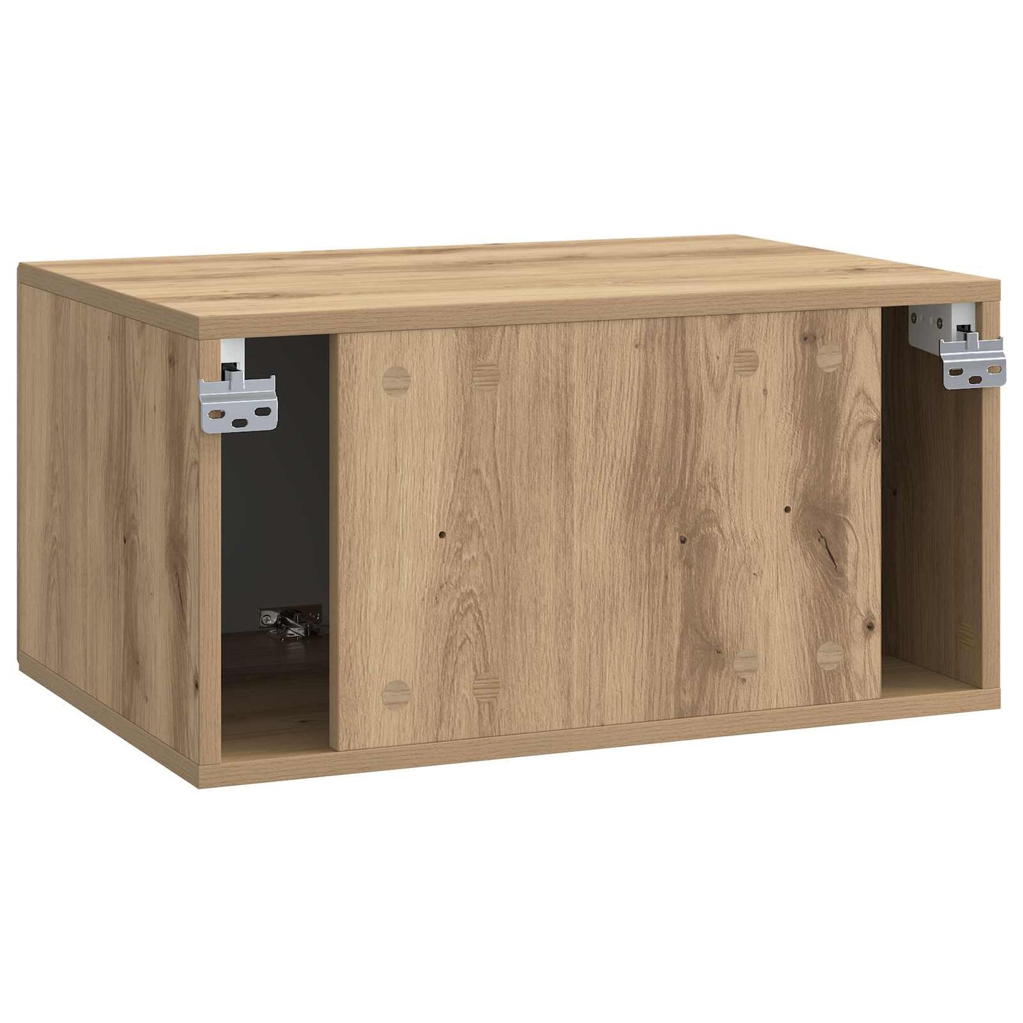 Wall-Mounted TV Cabinet 59.5 x 41 x 30 cm Artisan Oak