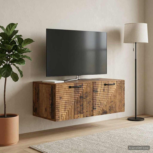 Wall-Mounted TV Cabinet Wall-mounted Old Wood 78.5 x 41 x 30 cm