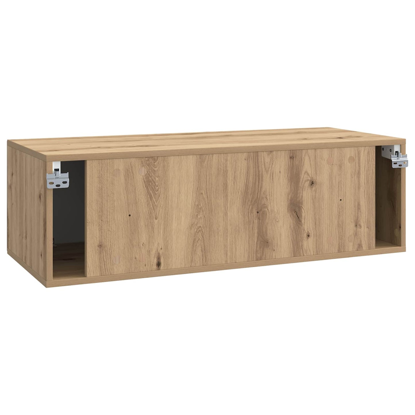 Wall-Mounted TV Cabinet 98 x 41 x 30 cm Artisan Oak