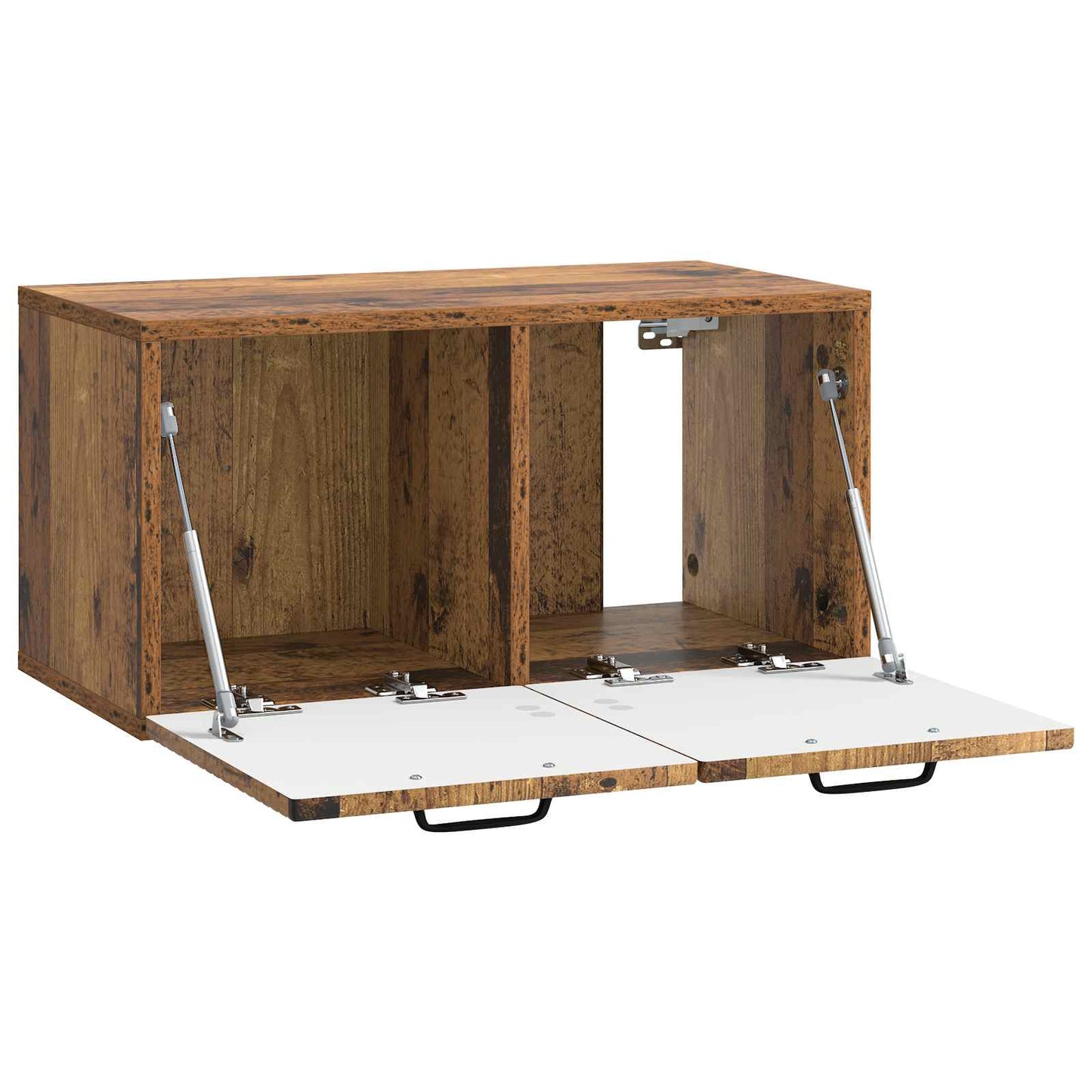 Wall-Mounted TV Cabinet Wall-mounted Old Wood 59.5 x 31 x 30 cm