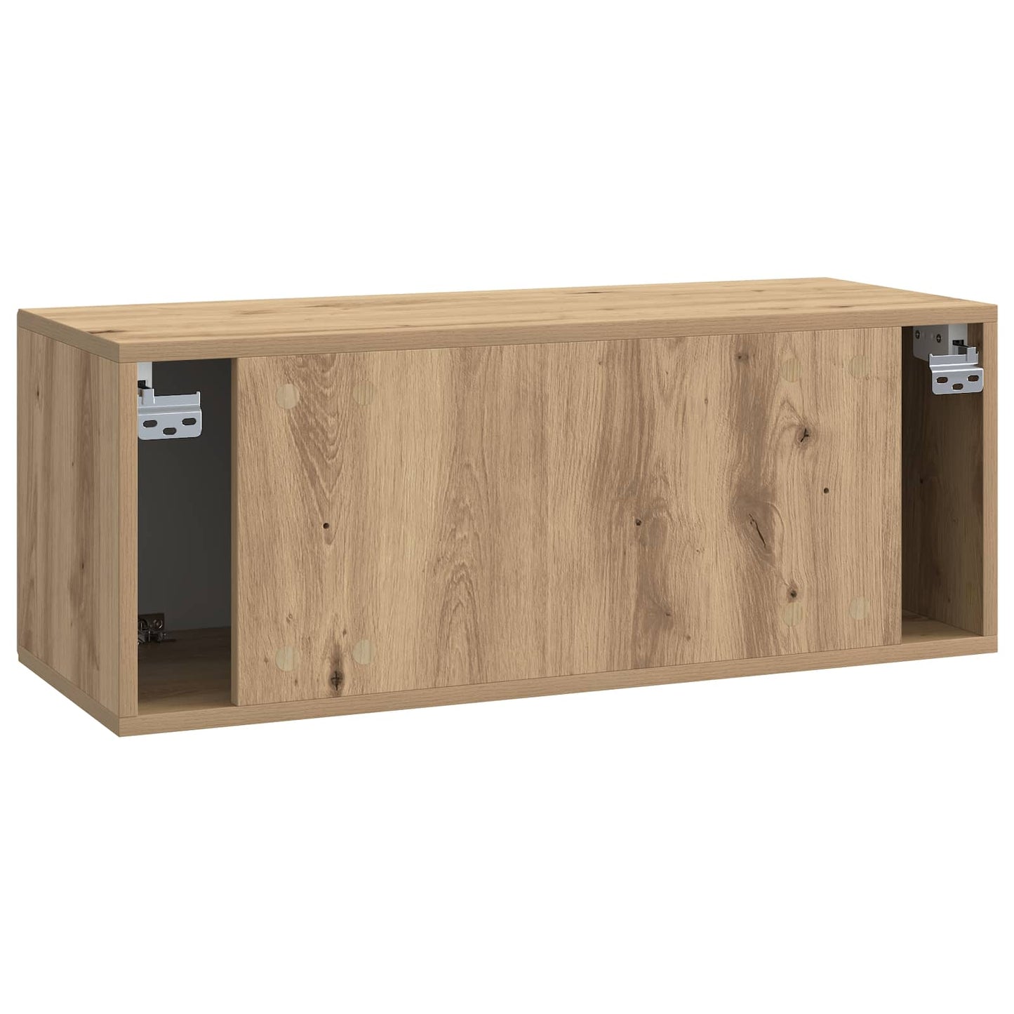 Wall-Mounted TV Cabinet 78.5 x 31 x 30 cm Artisan Oak