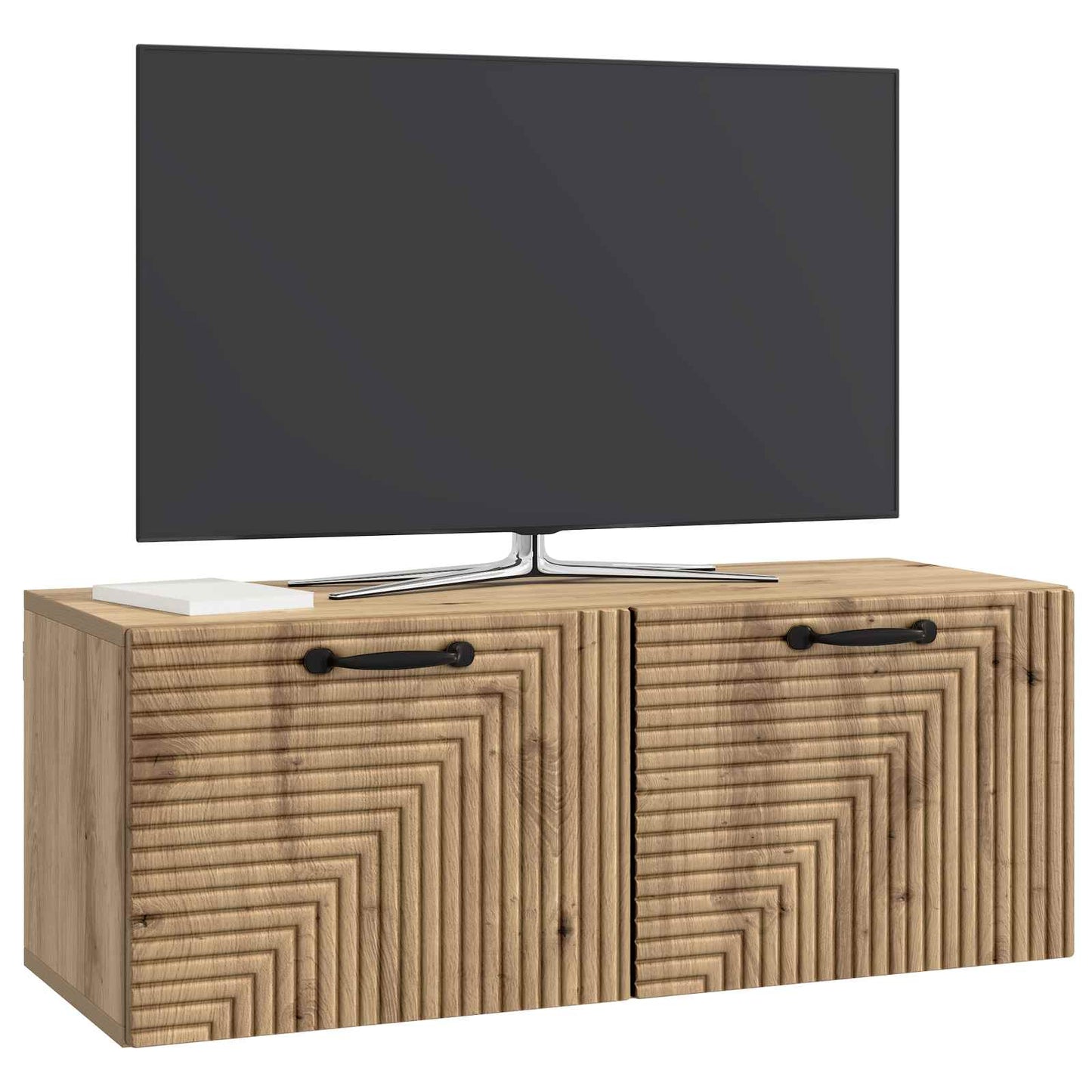 Wall-Mounted TV Cabinet 78.5 x 31 x 30 cm Artisan Oak