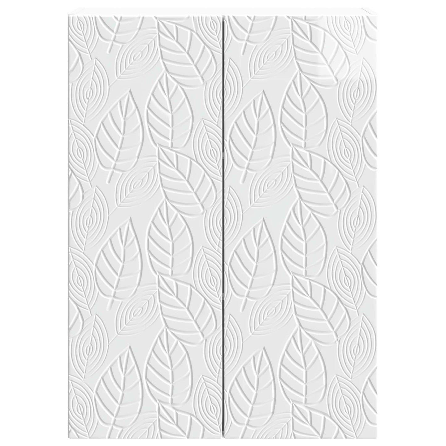 Wall-Mounted Cabinet High Gloss White 66 x 34.5 x 90 cm