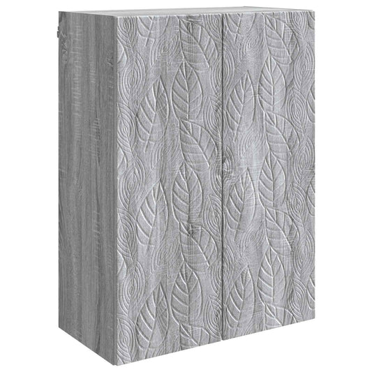 Wall-Mounted Cabinet Grey Sonoma 66 x 34.5 x 90 cm