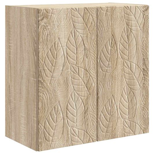 Wall-Mounted Cabinet Sonoma Oak 59 x 31 x 60 cm Engineered Wood