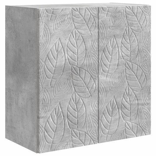 Wall-Mounted Cabinet Concrete Grey 59 x 31 x 60 cm