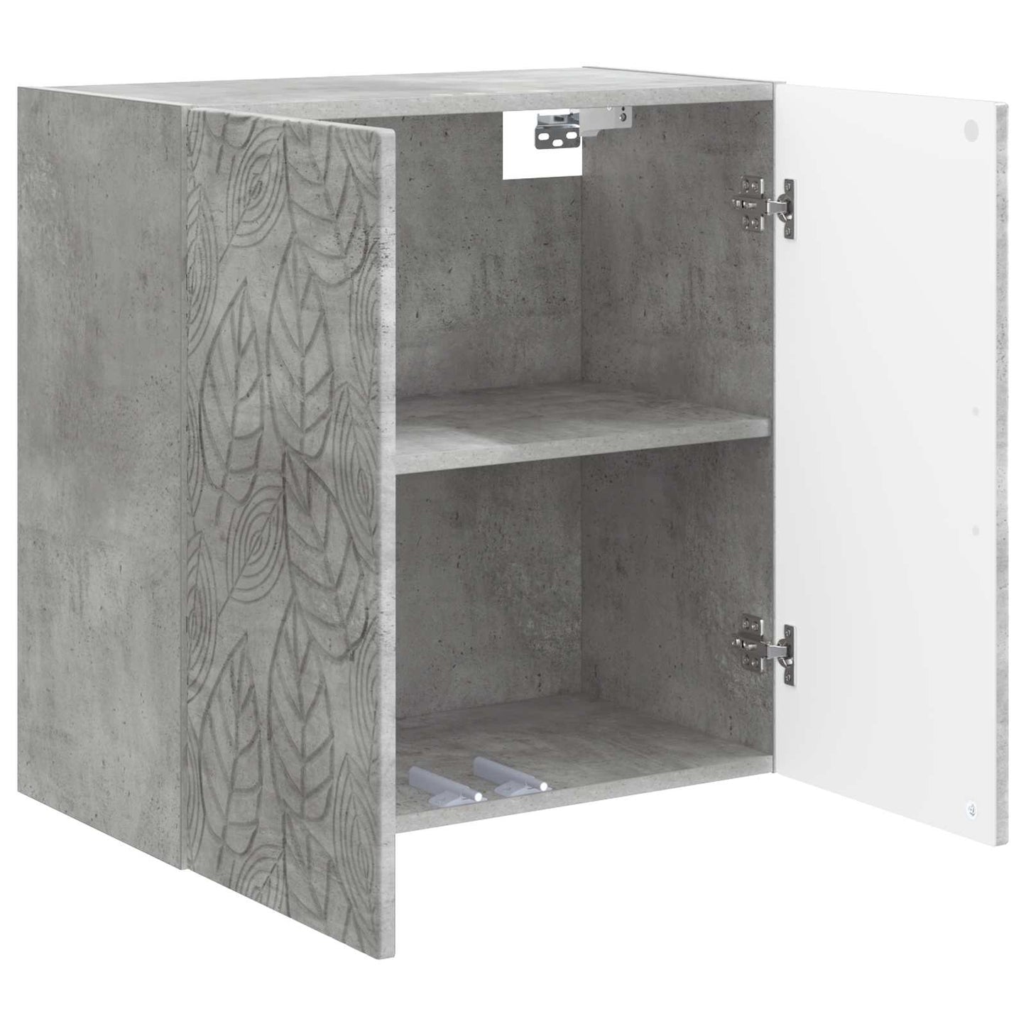 Wall-Mounted Cabinet Concrete Grey 59 x 31 x 60 cm