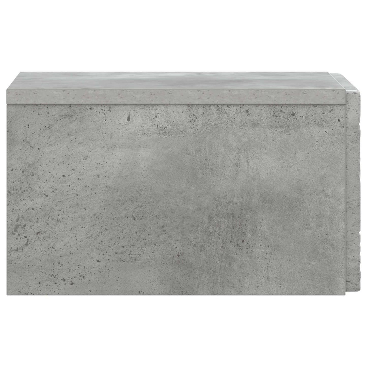 Wall-Mounted Side Table Concrete Grey 34.5 x 33 x 20 cm