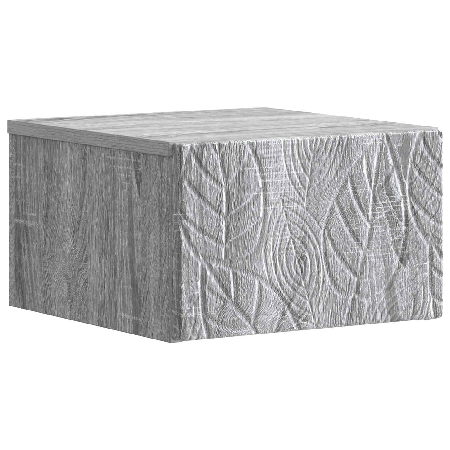 Wall-Mounted Side Table 2 pcs Grey Sonoma 34.5 x 33 x 20 cm