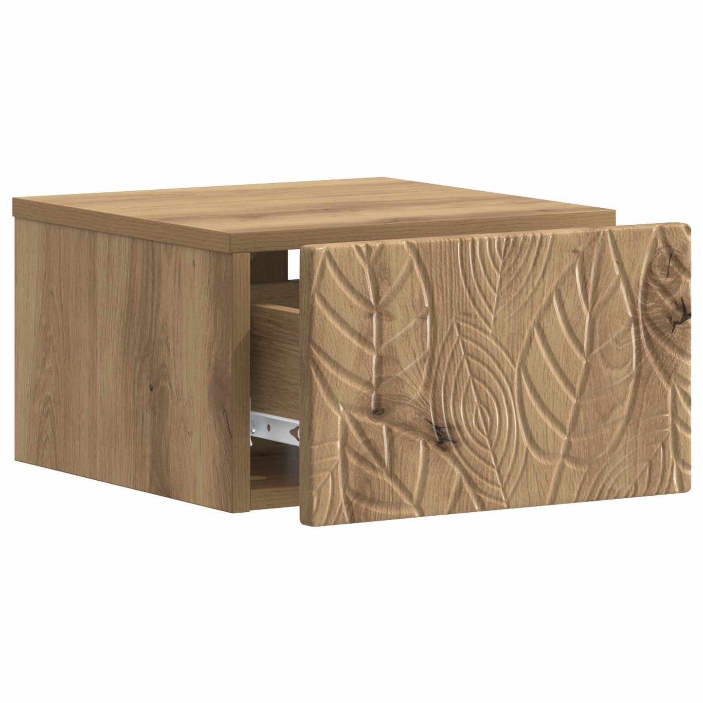 Wall-Mounted Side Table Artisan Oak 34.5 x 33 x 20 cm