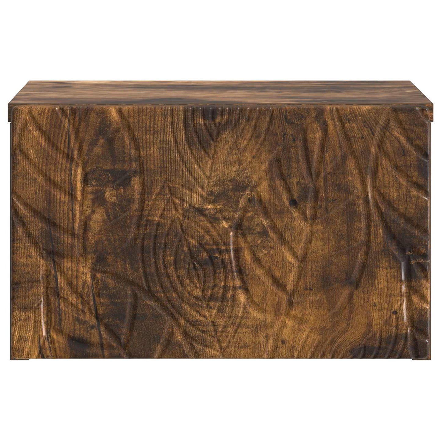 Wall-Mounted Bedside Cabinet Smoked Oak 49 x 34.5 x 20 cm