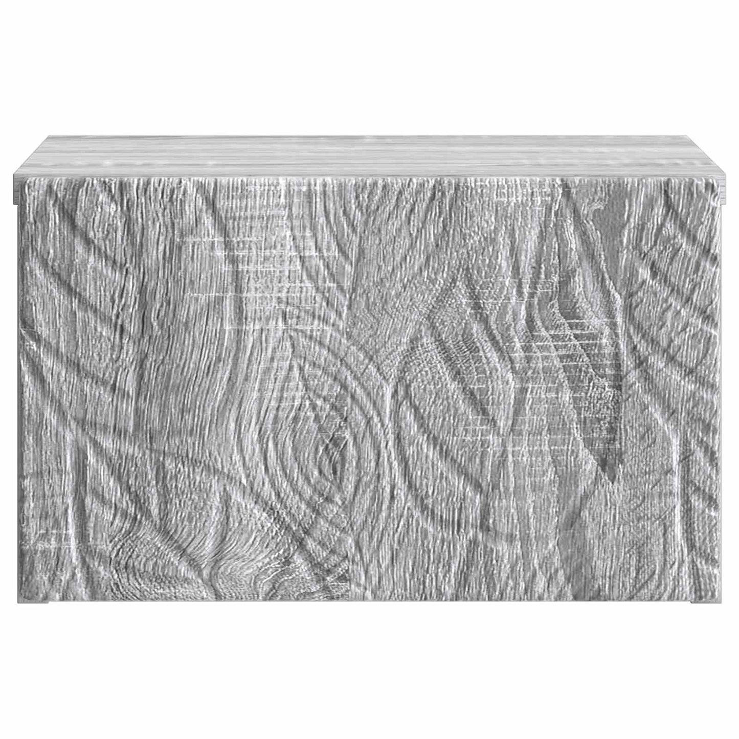 Wall-Mounted Bedside Cabinet Grey Sonoma 49 x 34.5 x 20 cm