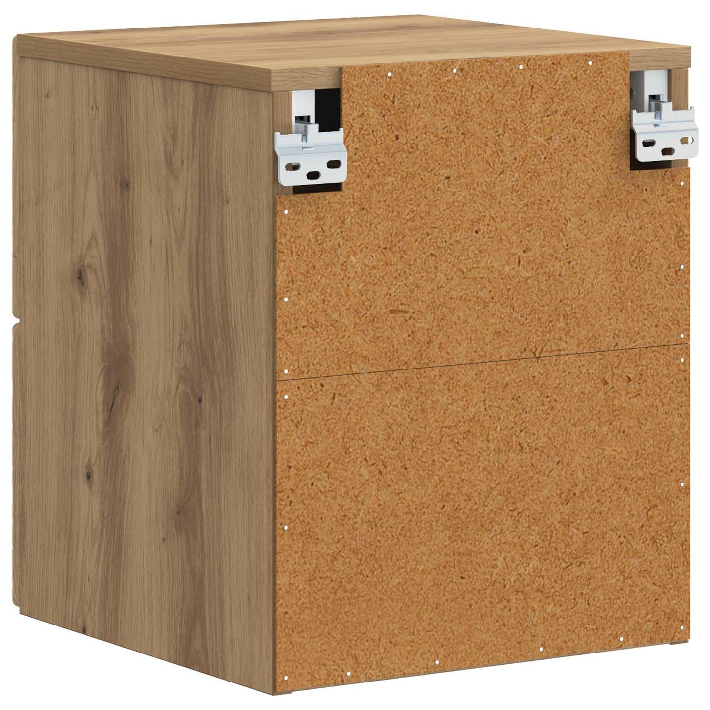 Wall-Mounted Bedside Cabinet Artisan Oak 34.5 x 33 x 40 cm