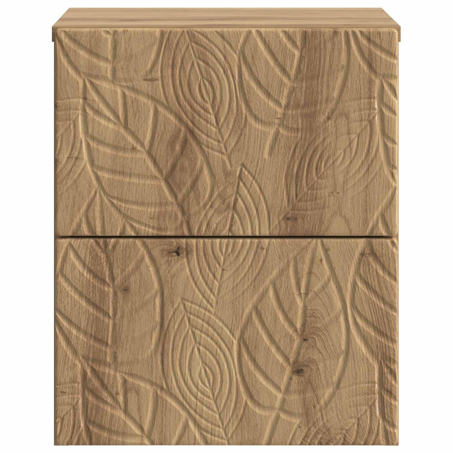 Wall-Mounted Bedside Cabinet Artisan Oak 34.5 x 33 x 40 cm