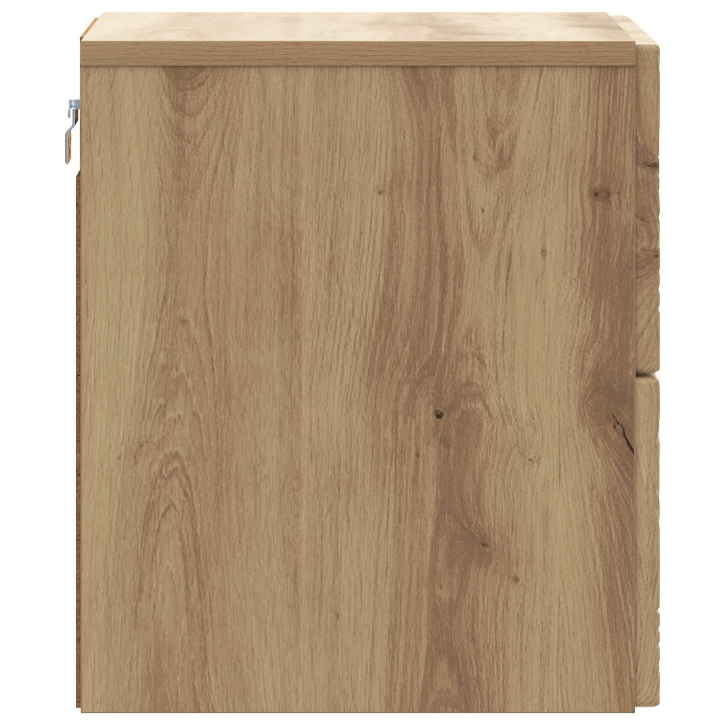 Wall-Mounted Bedside Cabinet 2 pcs Artisan Oak