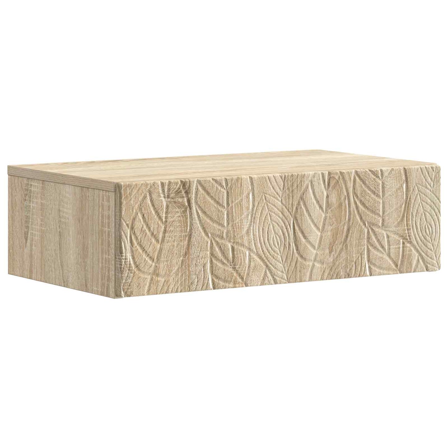 Wall-Mounted Side Table Sonoma Oak 59 x 34.5 x 17 cm