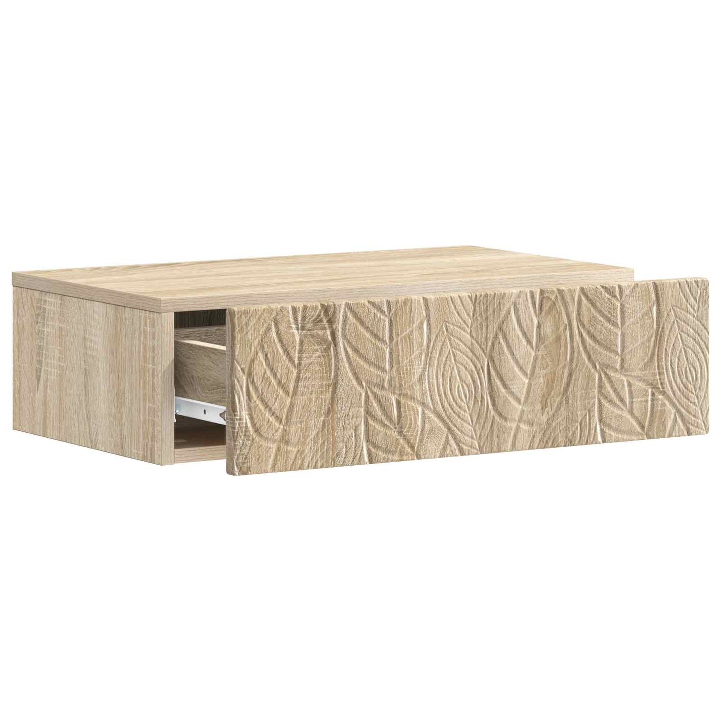 Wall-Mounted Side Table Sonoma Oak 59 x 34.5 x 17 cm
