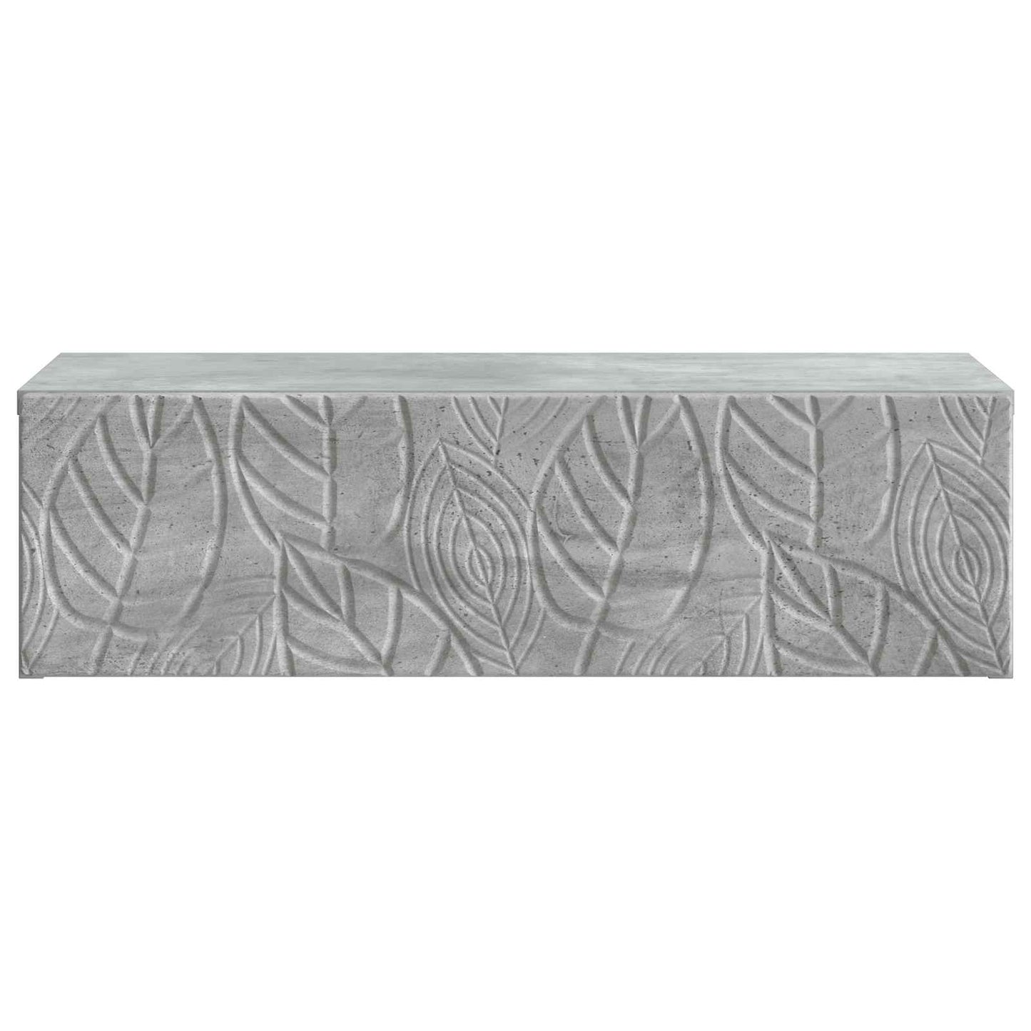 Wall-Mounted Side Table Concrete Grey 59 x 34.5 x 17 cm