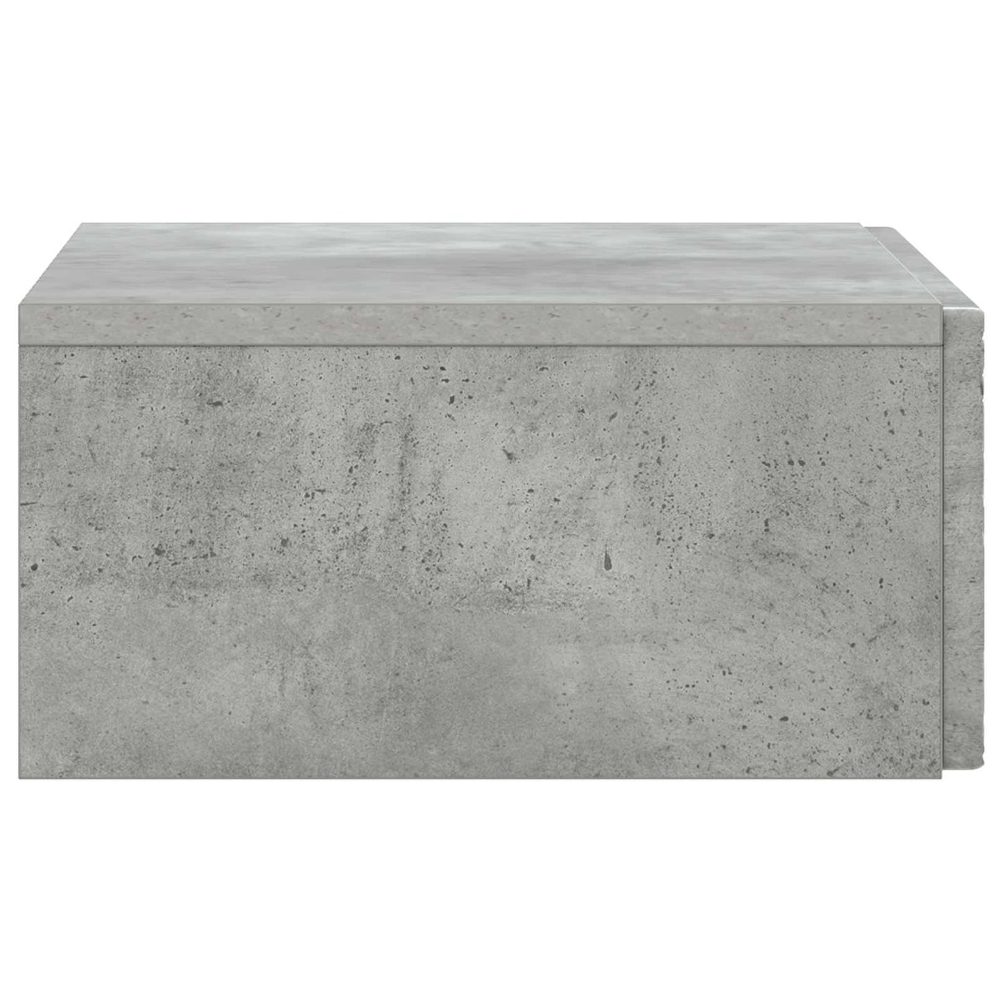 Wall-Mounted Side Table Concrete Grey 59 x 34.5 x 17 cm