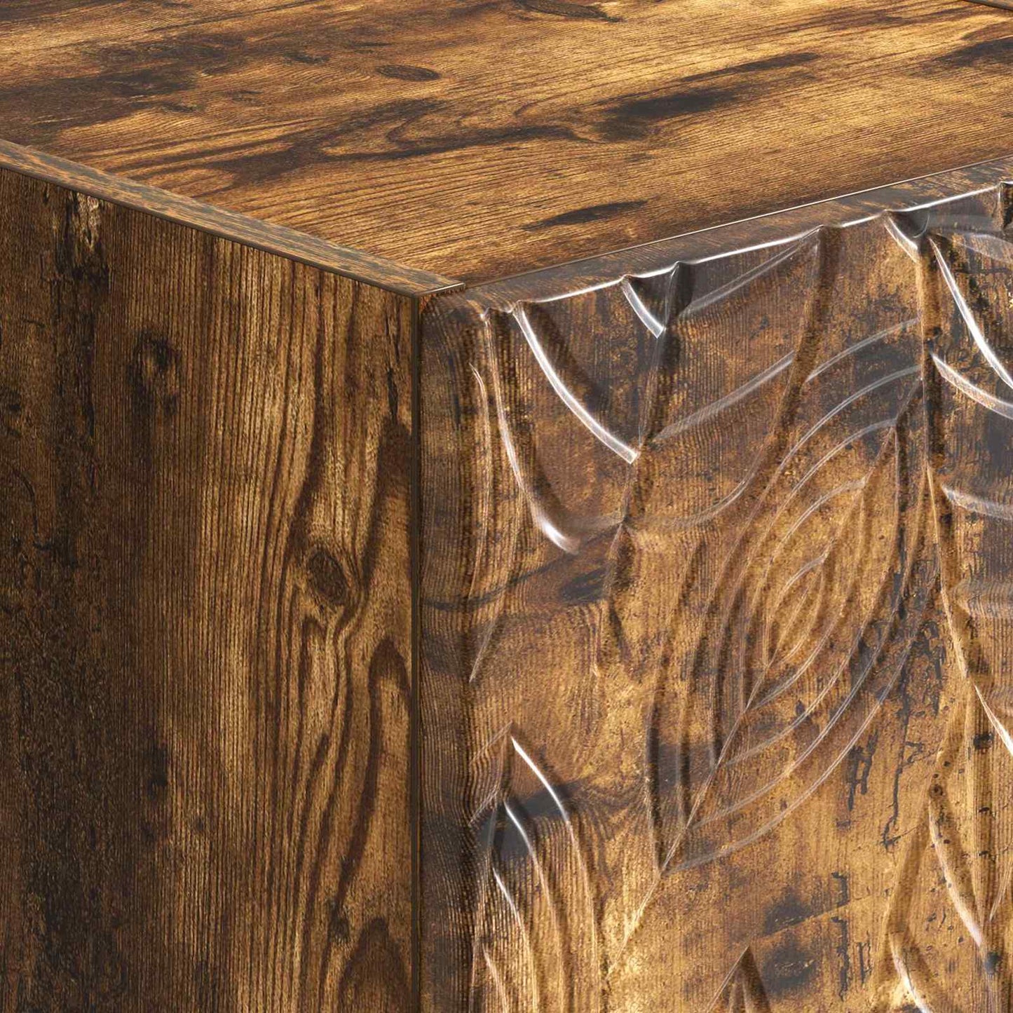 Wall-Mounted Side Table 59 x 34.5 x 17 cm Engineered Wood