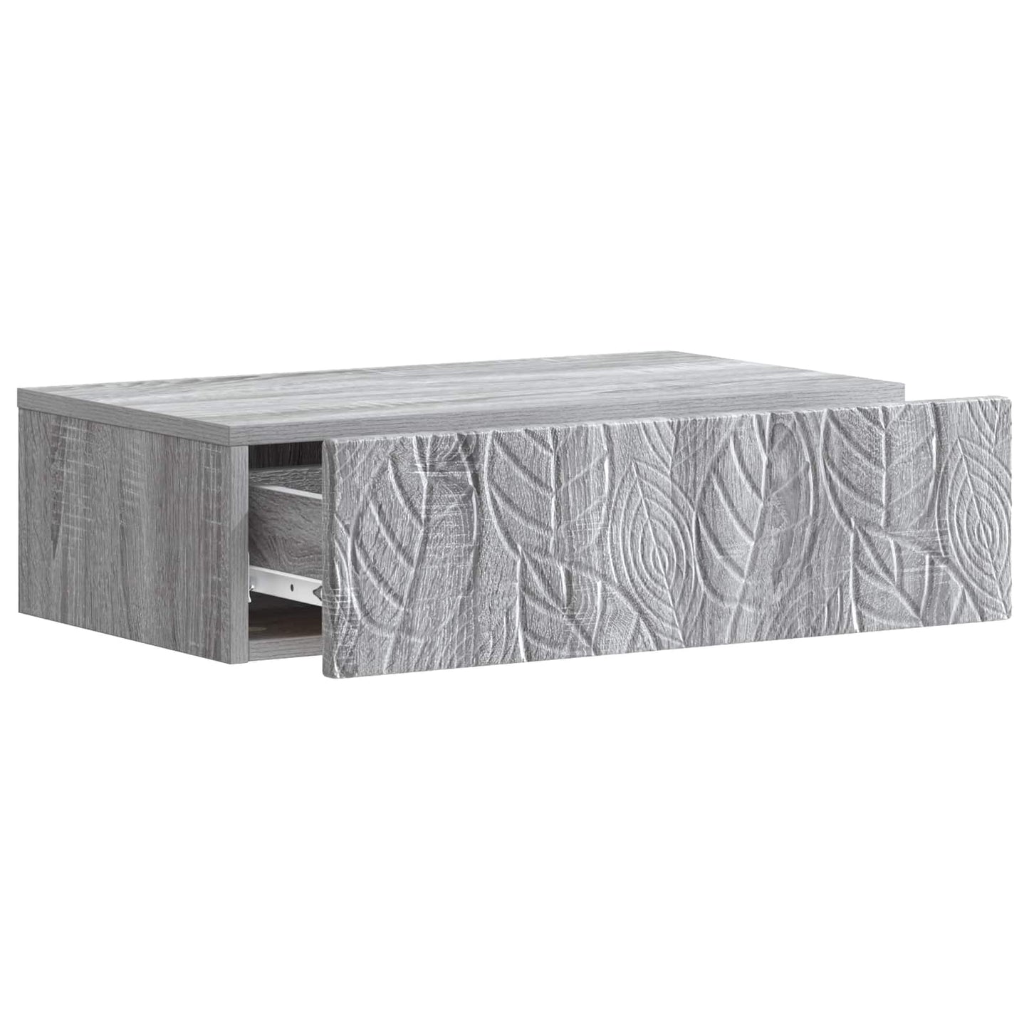 Wall-Mounted Side Table 59 x 34.5 x 17 cm Engineered Wood