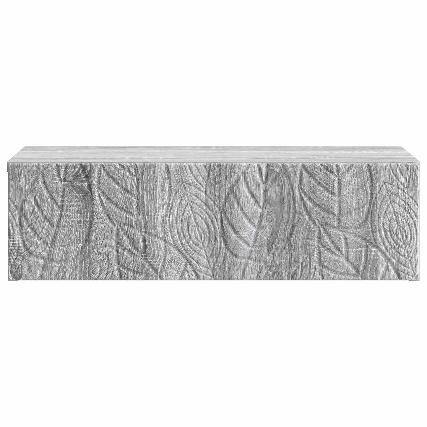Wall-Mounted Side Table Grey Sonoma 59 x 34.5 x 17 cm