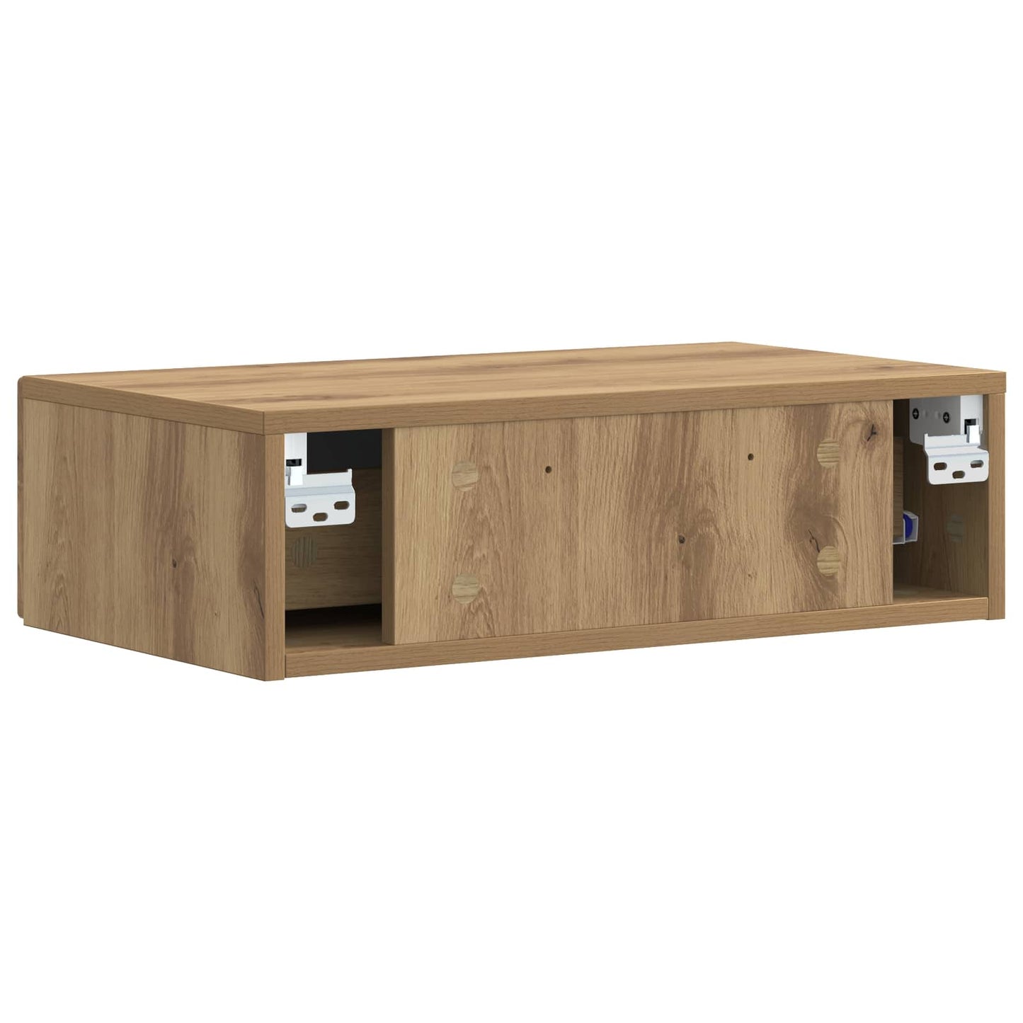 Wall-Mounted Side Table Artisan Oak 59 x 34.5 x 17 cm