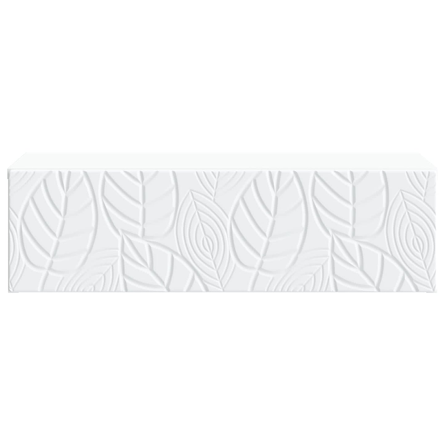 Wall-Mounted Side Table White 87.5 x 34.5 x 17 cm
